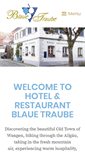 Mobile Screenshot of blauetraube.com